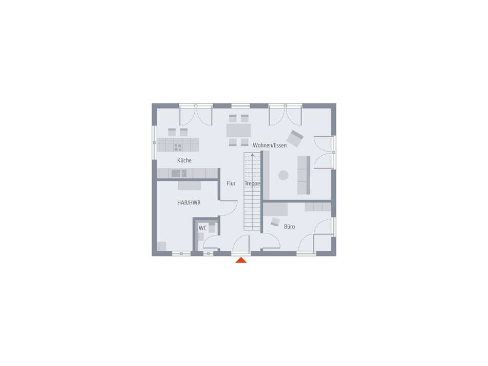 Grundriss Erdgeschoss