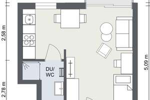 Top Ein-Zimmer-Wohnung + Doppelparker in FR-Wiehre mit Mietsteigerungspotential – 79100 Unterwiehre-Nord, Freiburg im Breisgau – Vorschaubild 12