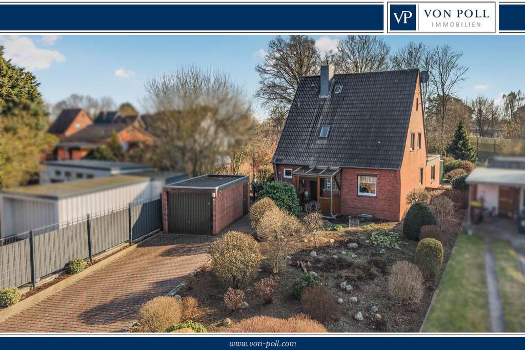 Immobilie in Westerrönfeld - Charmantes Einfamilienhaus mit Sonnenterrasse, großem Garten und Raum für neue Ideen - Bild 0