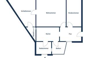 Drei-Zimmer-Wohnung in Mannheim Käfertal mit Balkon – Die vollständige Adresse der Immobilie erhältst du vom Anbieter., 68309 Käfertal, Mannheim – Vorschaubild 8