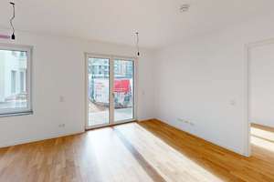 Heller 2-Zimmer-Neubau mit Balkon im 4. OG – Kriftelerstraße, Frankfurt am Main