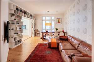 Möbliert: Altbauflair mit Balkon im Rückgebäude – Die vollständige Adresse der Immobilie erhältst du vom Anbieter., 80337 Am alten südlichen Friedhof, München – Vorschaubild 1