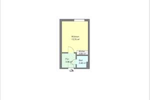 Ideal für Studierende | 1-Zimmer Appartement nahe TU in DO-Barop! | inkl. EBK & Bodenbelag – Krückenweg 68, 44227 Barop, Dortmund – Vorschaubild 5