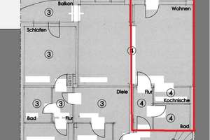 Möblierte 1-Zimmer Studentenwohnung mit Einbauküche und Sonnenbalkon! – Wilhelmstraße 84, 52070 Kaiserplatz, Aachen – Vorschaubild 12