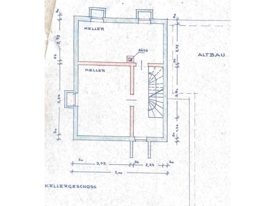 Grundriss Kellergeschoss