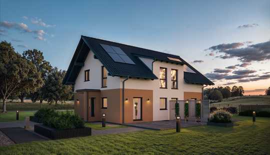 Bild von Zukunftssicher bauen – effizient, nachhaltig, wertbeständig. Mit Platz für die ganze Familie.