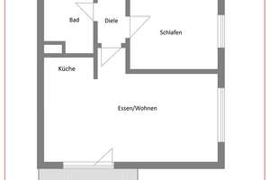 Attraktive, renovierte Ergeschosswohnung mit Tiefgarage in Top-Lage nahe Uni / FOS /BOS  – Die vollständige Adresse der Immobilie erhältst du vom Anbieter., 93053 Galgenberg, Regensburg – Vorschaubild 9
