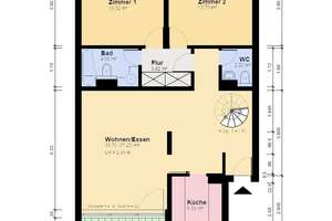 Sonnige Maisonette mit großer Dachterrasse & Weitblick – provisionsfrei für Käufer – Die vollständige Adresse der Immobilie erhältst du vom Anbieter., 65205 Nordenstadt, Wiesbaden – Vorschaubild 15