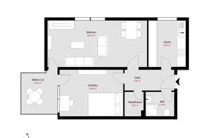 Maxvorstadt/Schwabing - Gemütlich. Zeitlos. Urban. - Mit sonnigem Westbalkon & Einzelgarage! – Die vollständige Adresse der Immobilie erhältst du vom Anbieter., 80797 Neuschwabing, München – Vorschaubild 9