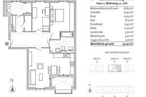 Attraktive 3 Zi. Wohnung mit EBK und Südloggia, U-Bahnstation Oberwiesenfeld, U3 in der Nähe! – Am Oberwiesenfeld 45, 80809 München – Vorschaubild 16