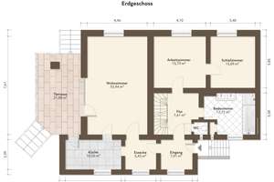 Viel Platz für Familie – freistehendes Einfamilienhaus mit Terrasse, Garage und schönem Garten! – Die vollständige Adresse der Immobilie erhältst du vom Anbieter., 4509 Delitzsch – Vorschaubild 23