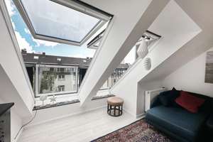 ***Möbliertes und klimatisiertes Dachgeschoss mit Charme*** – 40476 Golzheim, Düsseldorf – Vorschaubild 2