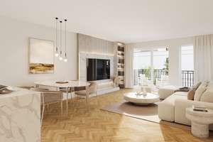 Ruhige Neubauwohnung mit Balkon  im Kö-Karree - nur 80m von der Königsallee entfernt