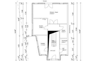 Rohbau. Einfamilienhaus  in Langenfeld – Die vollständige Adresse der Immobilie erhältst du vom Anbieter., 40764 Langenfeld (Rheinland) – Vorschaubild 2