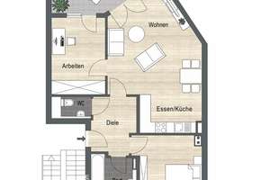 3-Zimmer Wohnung mit EBK und TG Stellplatz in der Mainzer Neustadt – Die vollständige Adresse der Immobilie erhältst du vom Anbieter., 55118 Neustadt, Mainz – Vorschaubild 8