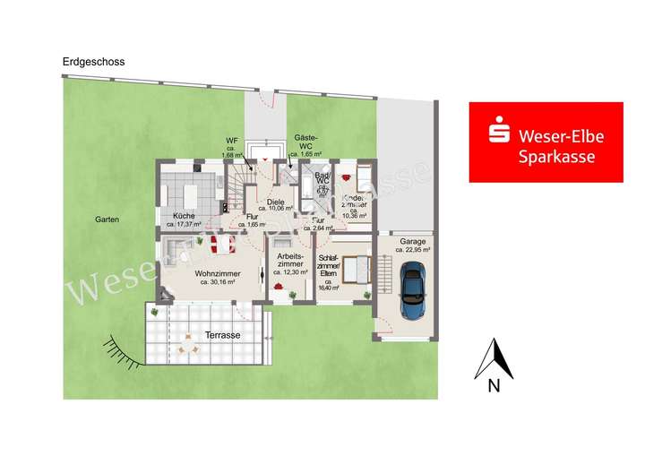 Grundriss Erdgeschoss