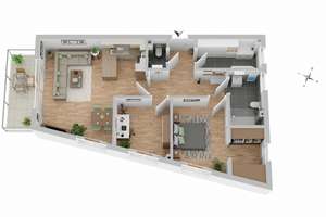 Neubau-Obergeschosswohnung am Westerberg