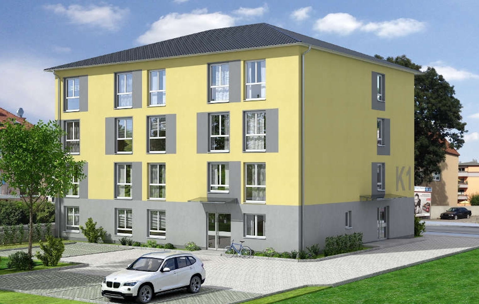 4 Zimmer Wohnung Augsburg Lechhausen Mieten
