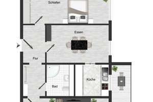 Balkonwohnung im Chemnitzer Süden – Otto-Hofmann-Str. 1, 9122 Markersdorf, Chemnitz – Vorschaubild 5