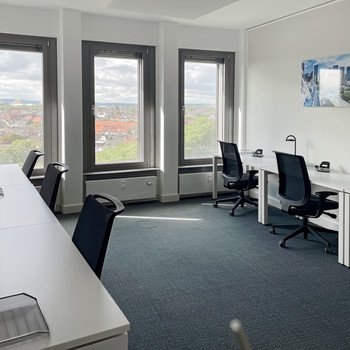 Coworking-Bereich in Regus Ellipson