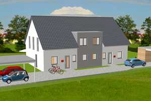 Neubau – Moderne Doppelhaushälfte in attraktiver Lage – Wagenfeld, Diepholz (Kreis), 49419 Diepholz (Kreis) – Vorschaubild 2