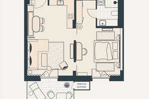 möbliertes Loft (All-In Miete) – Halberstädter Straße 51, 39112 Magdeburg – Vorschaubild 6
