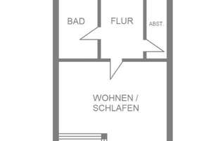 SCHÖNE 1,5 ZKB WOHNUNG MIT EINBAUKÜCHE UND BALKON IN EINEM GEPFLEGTEN HAUS – Dresdener Ring 11, 38444 Westhagen, Wolfsburg – Vorschaubild 12