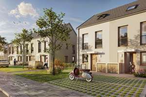 Traumhaftes Reihenhaus mit Balkon und Garten – Hofstattstraße 17, 85609 Aschheim – Vorschaubild 1
