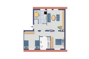 SOMMERAKTION* LEERE 3 ZIMMER DACHGESCHOSSWOHNUNG OHNE BALKON! – Hasendong 3, 47259 Hüttenheim, Duisburg – Vorschaubild 4