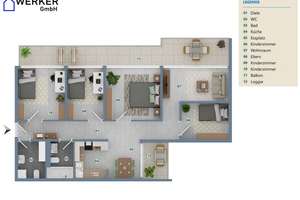 Smart aufgeteilte 4,5-Zimmerwohnung mit riesigem Balkon – Die vollständige Adresse der Immobilie erhältst du vom Anbieter., 51105 Poll, Köln – Vorschaubild 15