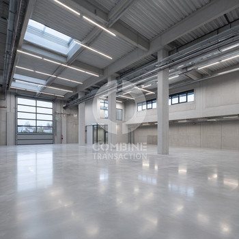 Moderne und repräsentative Hallenfläche  zu vermieten - combine Transaction
