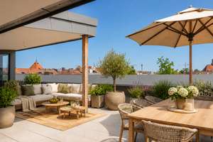 Neubau/Erstbezug. Exklusive Dachterrassen-Wohnung mit Weitblick.