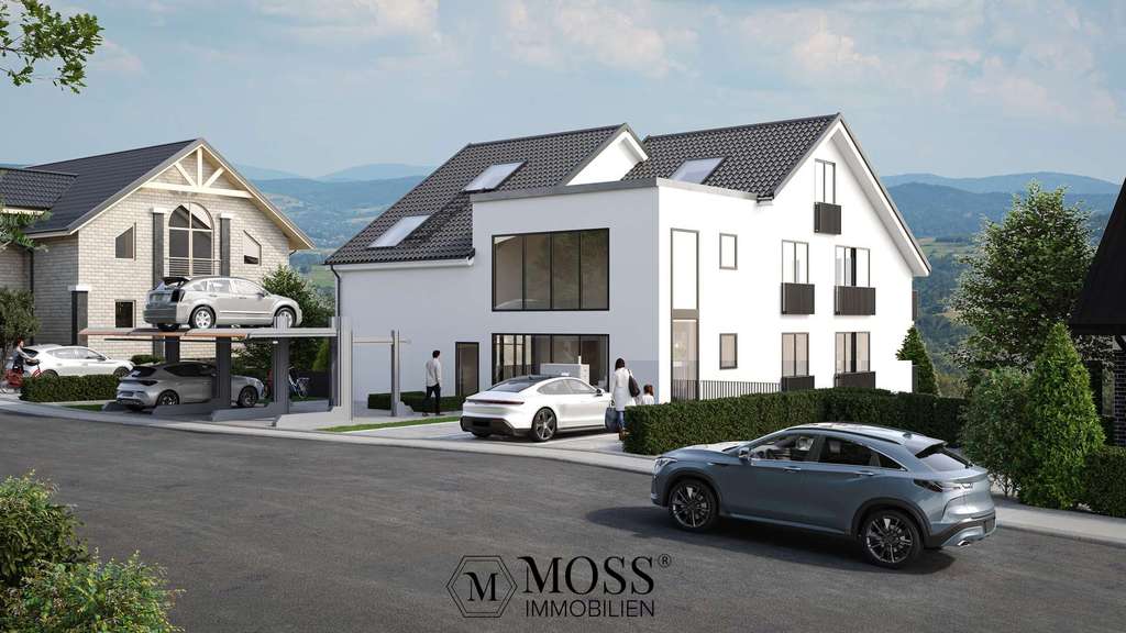 Immobilie in Horben - Maisonette mit Traumpanorama in die Rheinebene nur 10 min von Freiburg KFW40 QNG - Bild 4