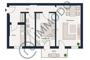 🌱 Charmante 2-Zimmer-Altbauwohnung am Mauerpark mit Balkon, möbliert ab 08/2026 bezugsfrei – Die vollständige Adresse der Immobilie erhältst du vom Anbieter., 10437 Prenzlauer Berg, Berlin – Vorschaubild 21