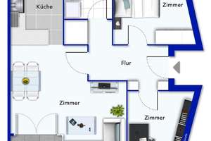 ***Charmante 3-Zimmer-ETW - renovierungsbedürftig - Fahrstuhl - TG-Stellplatz - Berlin-Charlottenbu – Die vollständige Adresse der Immobilie erhältst du vom Anbieter., 14059 Charlottenburg, Berlin – Vorschaubild 11