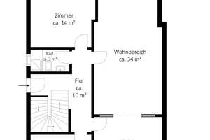 Exklusives Haus im Haus mit Altbaucharme direkt am Alsterlauf – Die vollständige Adresse der Immobilie erhältst du vom Anbieter., 22337 Ohlsdorf, Hamburg – Vorschaubild 22