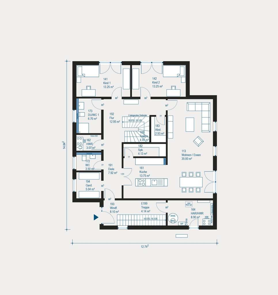 Immobilie in Peiting - Exklusives Mehrfamilienhaus in Peiting - Individuell geplant und hochwertig umgesetzt - Bild 2
