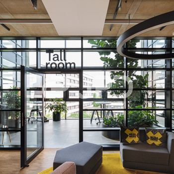 JPD - Campusgelände mit lebendigem Mix aus Büro, Läden, Werkstätten