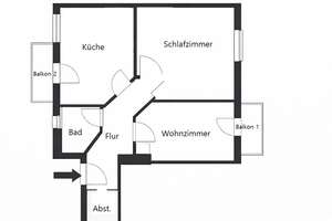 Charmante 2-Zimmer-Wohnung mit 
zwei Balkonen in Top-Lage – Die vollständige Adresse der Immobilie erhältst du vom Anbieter., 20257 Eimsbüttel (Ortsteil), Hamburg – Vorschaubild 16