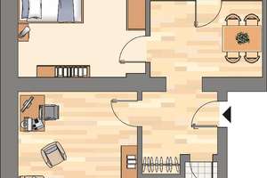 2-Zimmer-Wohnung in Dortmund Bövinghausen – Brache 6, 44388 Bövinghausen, Dortmund – Vorschaubild 2