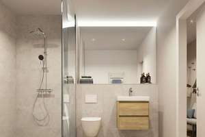 WE52 - Moderne 2-Zimmer-Gartenwohnung mit Terrasse und großzügigem Wohnbereich – Sternstraße 11, 85609 Aschheim – Vorschaubild 5