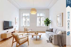 ++ Bezugsfreie, traumhafte 3-Zimmer-Altbauwohnung mit Stuckelementen und hochwertiger Ausstattung ++ – 4275 Südvorstadt, Leipzig – Vorschaubild 4
