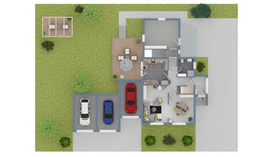 Bild von Kernsaniertes Einfamilienhaus mit neuwertiger EBK und Gartenoase