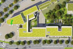 Wohnen auf Zeit! Komplett möbliertes 1-Zi.-Apartment im "Turm" eines eleganten Apartmenthauses! – Nagahama-Allee 76, 86153 Am Schäfflerbach, Augsburg – Vorschaubild 19