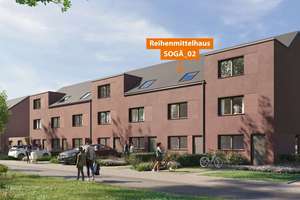 Neubau | Reihenhaus in Hannover-Groß-Buchholz, 130 m², 4 Zimmer, KfW-55 | SonnenGärten – Konrad-Lorenz-Platz 2, 30627 Groß-Buchholz, Hannover – Vorschaubild 3