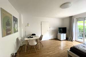 Attraktive 1-Zi.Whg. mit Terrasse und Garten in München-Giesing/Harlaching – Die vollständige Adresse der Immobilie erhältst du vom Anbieter., 81547 Giesing, München – Vorschaubild 4