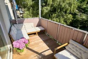 Sanierte Wohnung mit 3 Zimmern 2 Balkone + Garage in Aachen