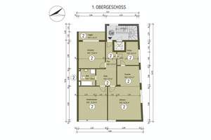 3,5 Zimmer – Loggia / Balkon – Rüttenscheider Straße – Bestlage – Die vollständige Adresse der Immobilie erhältst du vom Anbieter., 45131 Rüttenscheid, Essen – Vorschaubild 12