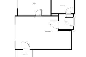 Auf gute Nachbarschaft: praktisches 1,5-Zi.-Appartment – Gelbhofstr. 22, 81375 Neuhadern, München – Vorschaubild 6