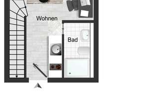 Schiller 41 - Urban.Smart.Rentabel. 2 ZKB Maisonette Wohnung mit großer Terrasse und TG Stellplatz! – Die vollständige Adresse der Immobilie erhältst du vom Anbieter., 80336 Ludwigsvorstadt-Kliniken, München – Vorschaubild 14